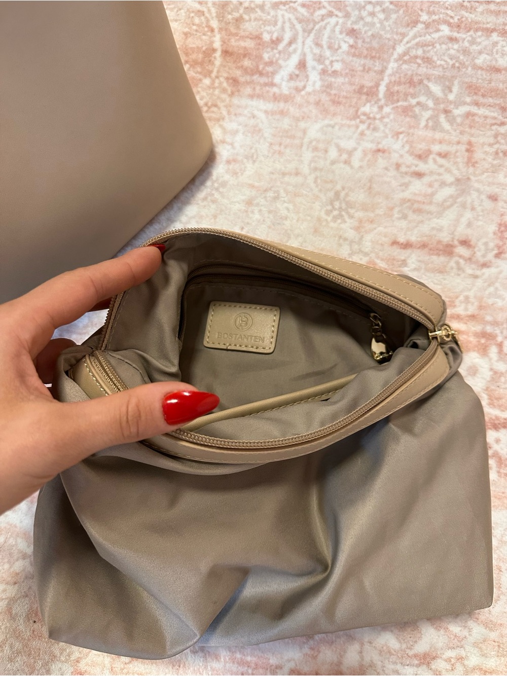 Like New 🤎 Vegan Leather Bostanten Bucket Bag - Picture 10 of 16